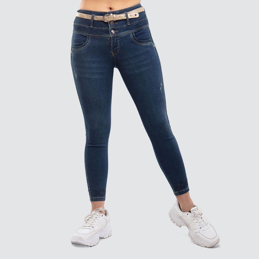 AQUA PANT. DENIM TOBILLERO LILIANA