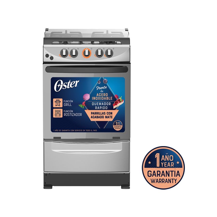 OSTER COCINA OS-PGSGMICA24HSSGRM 4Q 24"