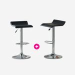 CB008337 - COMBO 2 SILLA DE BAR NEGRO AD-BS2502