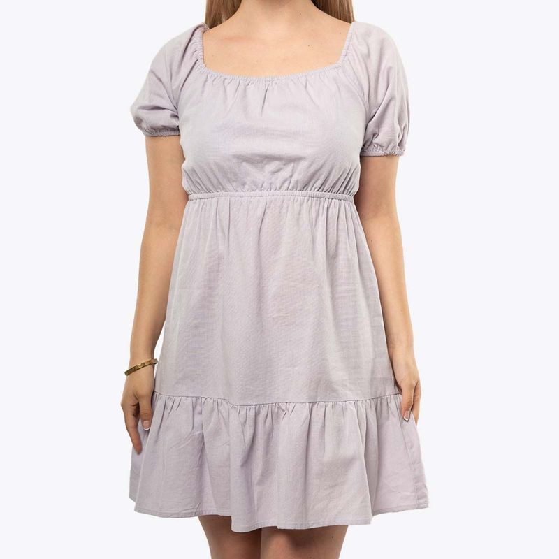 ONE STEP VESTIDO M/C C-CUADRAD SHEYLA SM LILA NEBLINA-IMAGEN-5