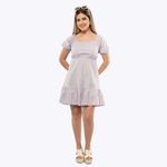 ONE STEP VESTIDO M/C C-CUADRAD SHEYLA SM LILA NEBLINA-IMAGEN-1