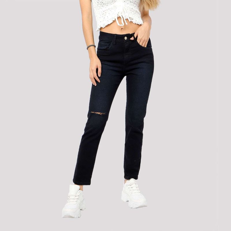 SASSAFRAS JEAN KARELIS STRAIGHT C-ALTA P-REC L-REG SM GRAFITO LAVADO OSCURO-IMAGEN-1